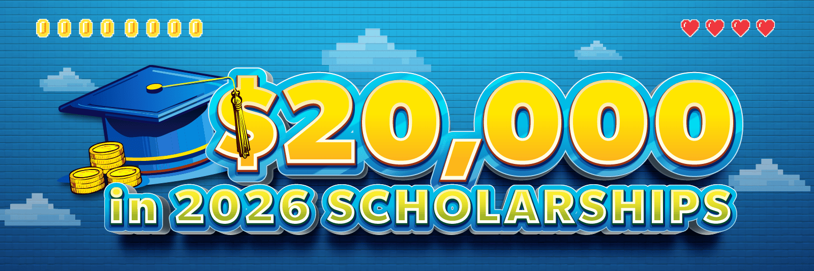 $20,000 in 2026 Scholarships is being awarded
